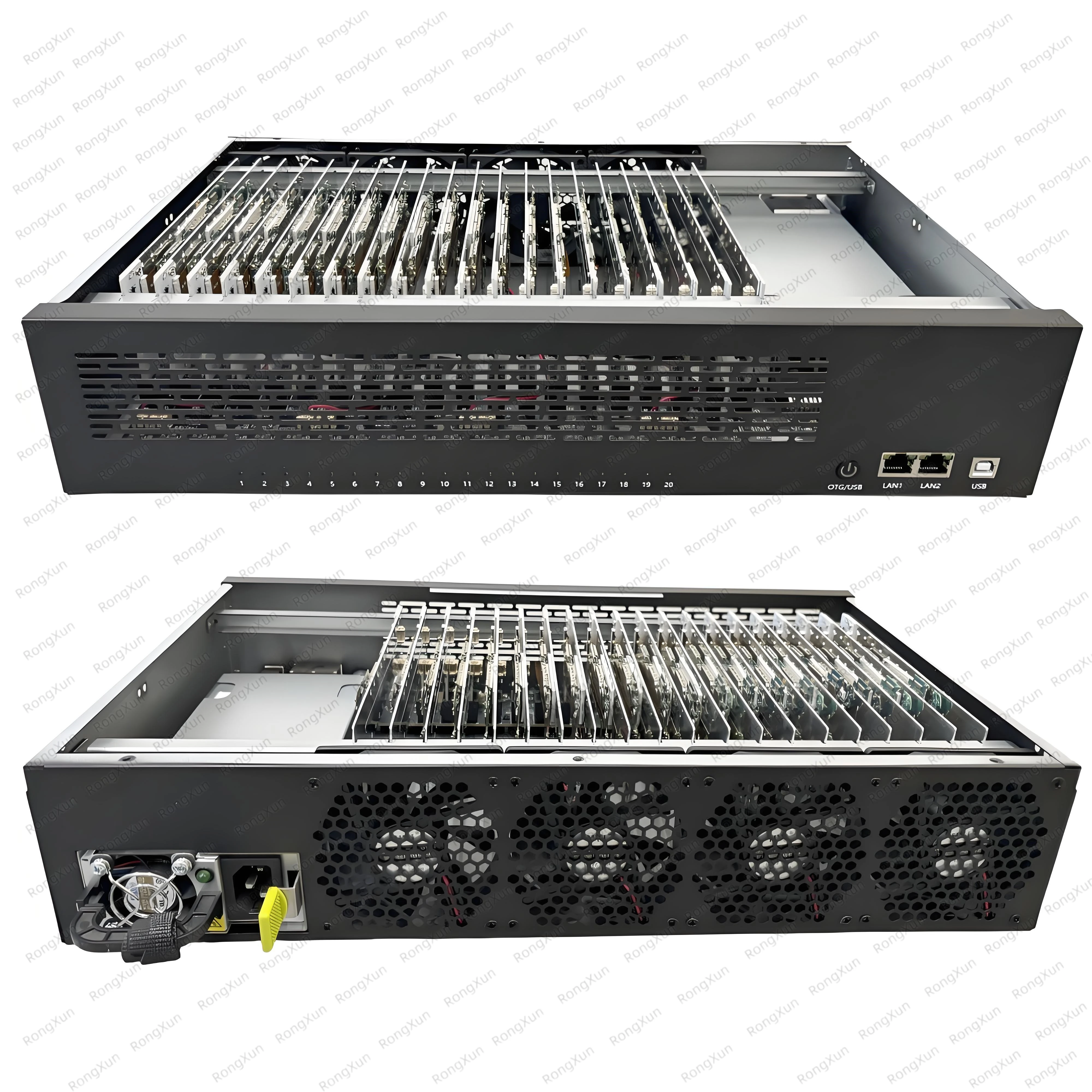 BOX PHONE FARM: 20 PCS Mobile Phone Motherboards Integrated Into