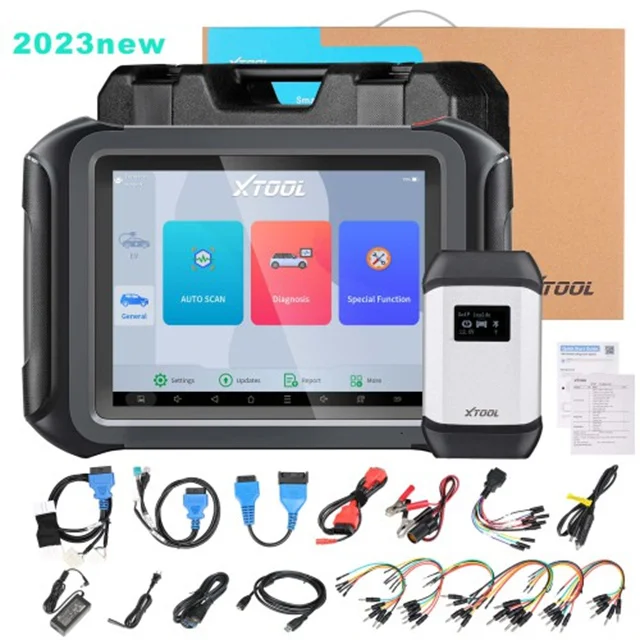 Ev Scanner D9ev XTOOL D9EV D9 EV Car Diagnostic Tools for Tesla / BYD Energy Vehicles Detection Active Test, Topology Mapping