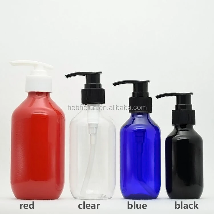 60ml 100ml 150ml 200ml 250ml 300ml 500ml 1L Pump Sprayer Hand Wash Shampoo Amber PET Plastic Bottles