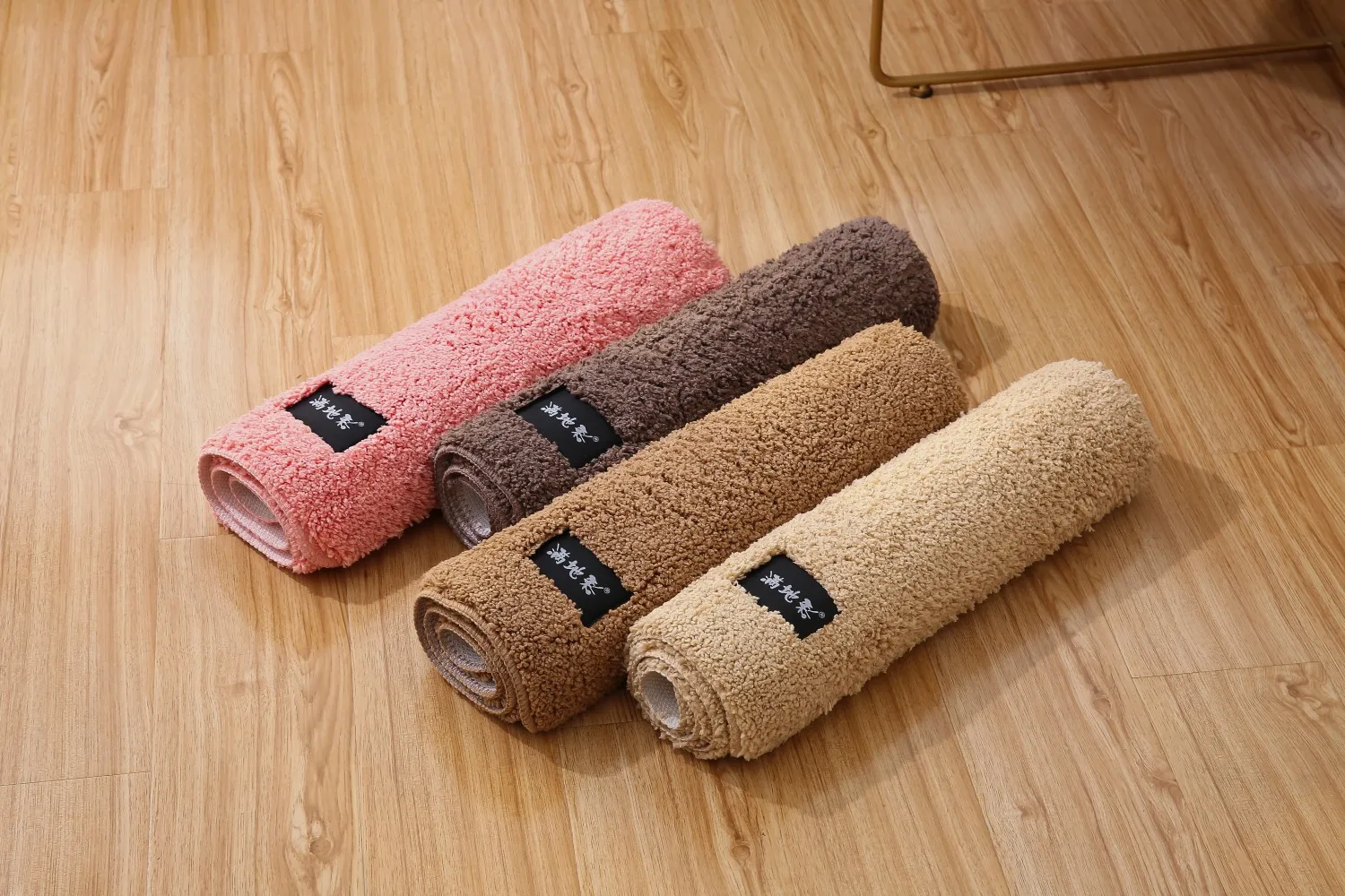 Akibaba Rug Bath Rug Set Bathroom Non Slip Microfiber Bath Mat Water Absorbent ...