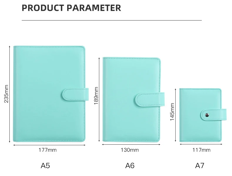 Custom Planner Binder Notebook: A5, A6 Ring Binder Options