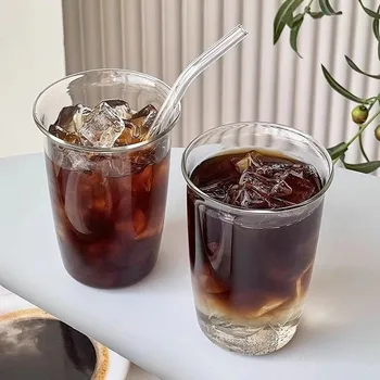 56H Wholesale High-Quality Borosilicate Glass Tumbler with Insulation and Handle Coffee Cup