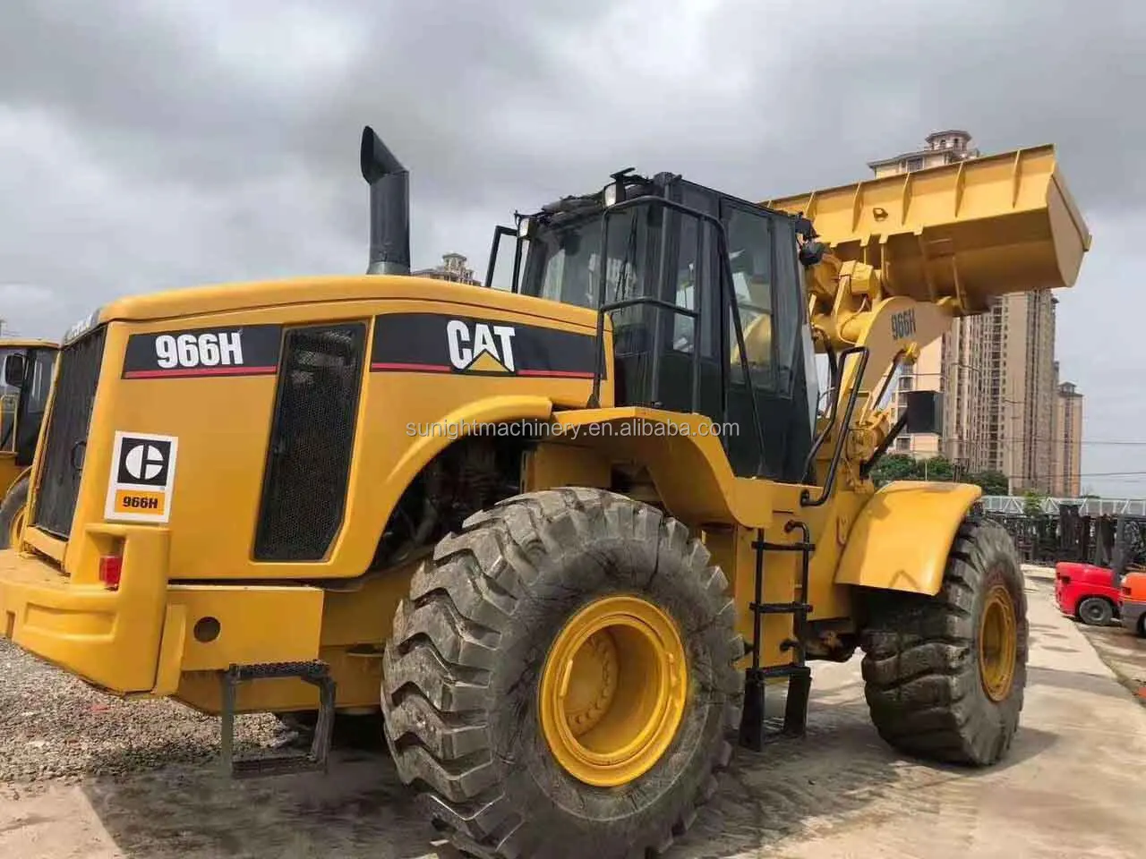 Original 6 Ton Used Caterpillar Payloader Cat 966h Wheel Loader Imported From Japan Good Price