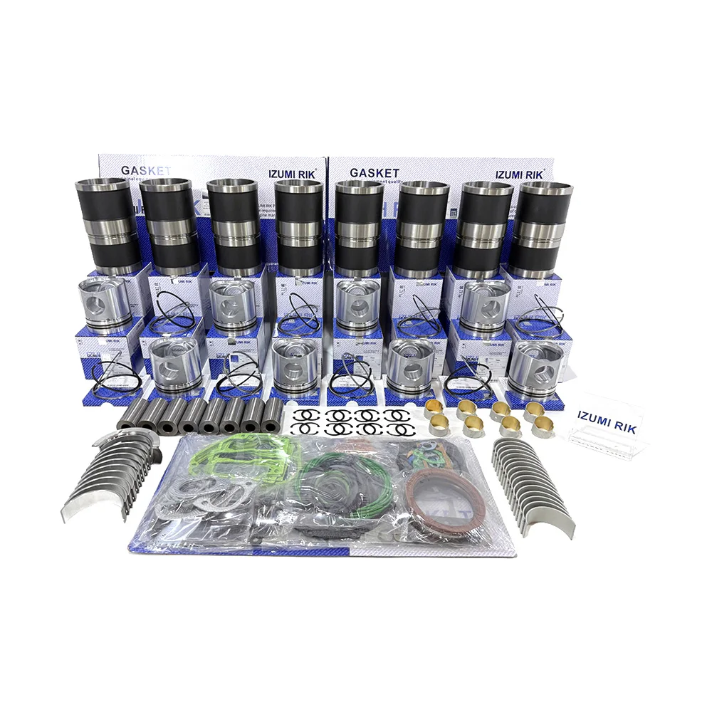 IZUMI RIK RE8, RF8, RG8, RH8, RD8 Kit baik pulih dengan kit gasket, bearing utama & rod dengan pencuci tujah untuk Nissan