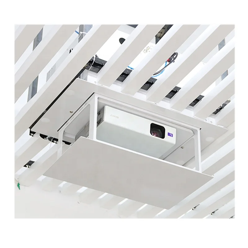 High Quality Remote Control Projector Ceiling Mount Universal Motorized Projector Lift Projector Elevator for Conference System