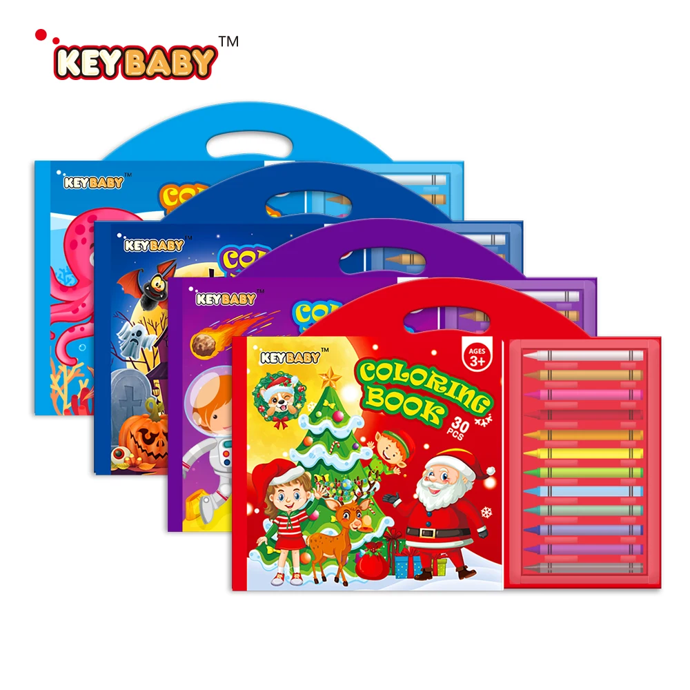 Wholesale Keybaby new design kids early education creative magic coloring book for children