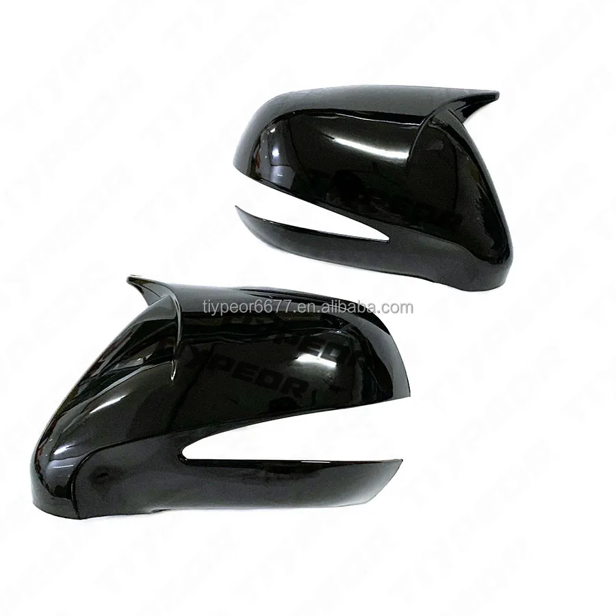 product black side mirror cover with led light trim for lexus rx 2010 2015 lexus rx350 rx450 side mirror cover cap-4