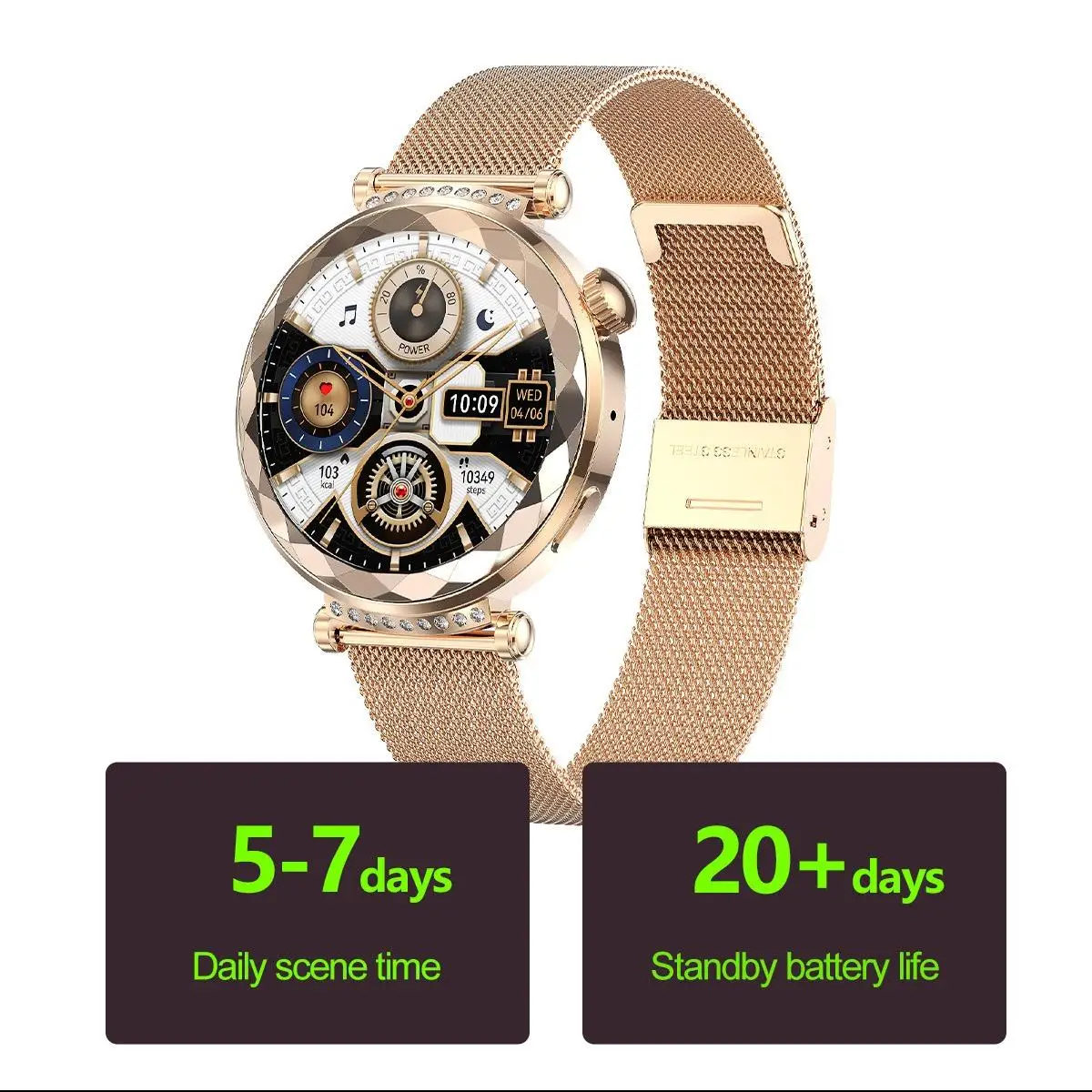 Magnetic Charging Smart Watch Charger Bracelet for Women display picture 2