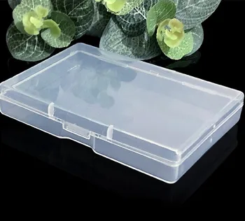 High Quality 72x52x16mm Customized Eco-Friendly & Recycled Materials Transparent Plastic PP Case Box