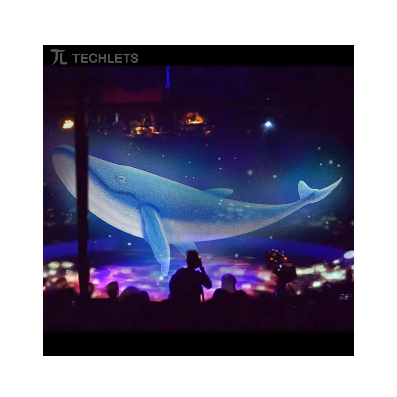 Big Size Customize New Design Hologram Projector 3D  Hologram  Gauze Screen Mesh for Sale with High Gain