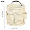 Multifunctional Basket with Aluminum Handle [Off-White]