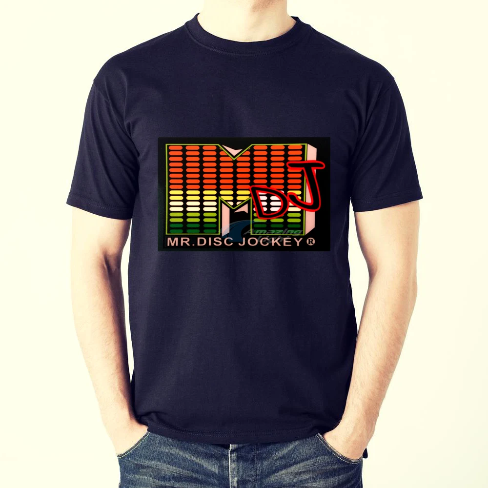 Factory Directly Music Party  Selling Sound Activated T Shirt Led Light up Down Flashing Equalizer EL Panel with Wireless Sensor