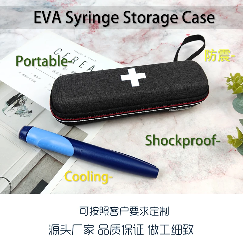 Custom Injection Syringe Box - EVA Medical Injector Case