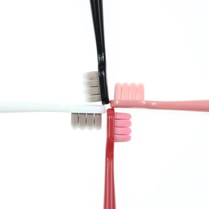 Super Soft 10000 Bristle Toothbrush Black New Gentle Gum Care Dentists Recommend Good Selling Tooth Brush Single Packing