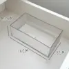 Transparent storage box - medium size