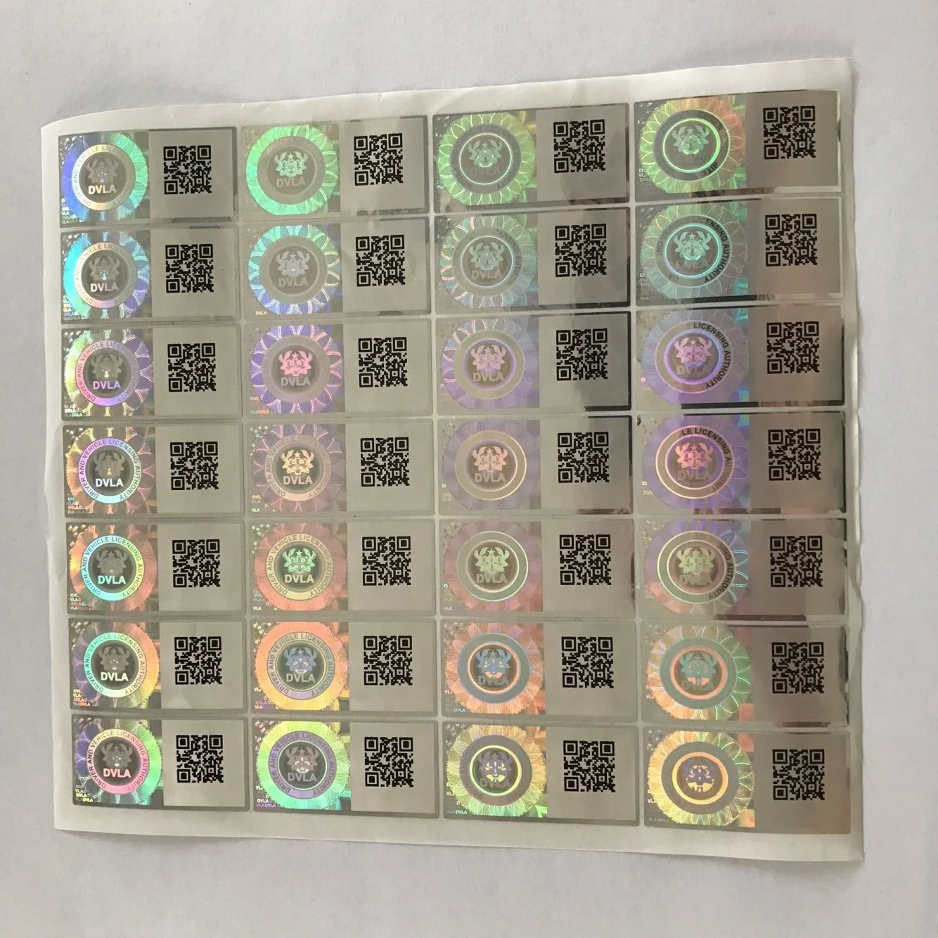 Custom Tamper Proof 3d Authenticity Certificate Hologram Stickers - Buy ...