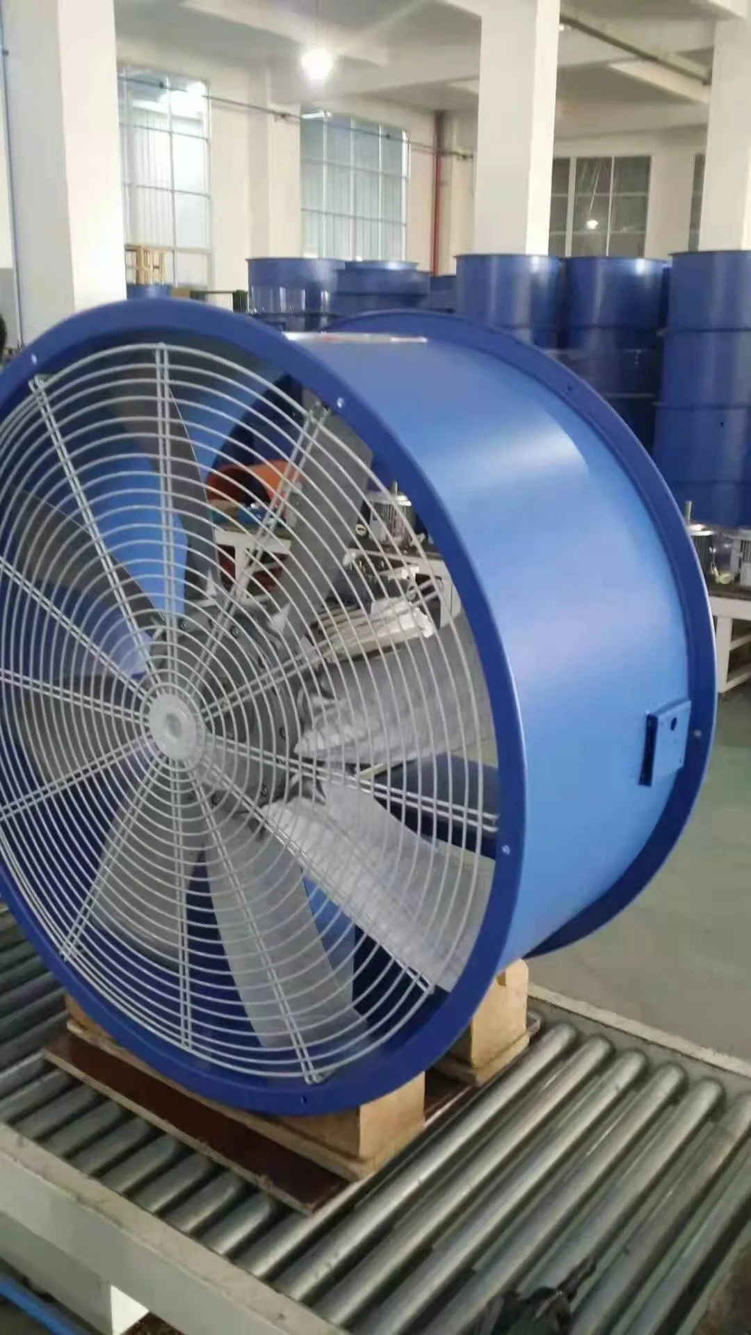 Drying Kiln Special Axial Fan With Aluminum Alloy Blades and Outer Frame