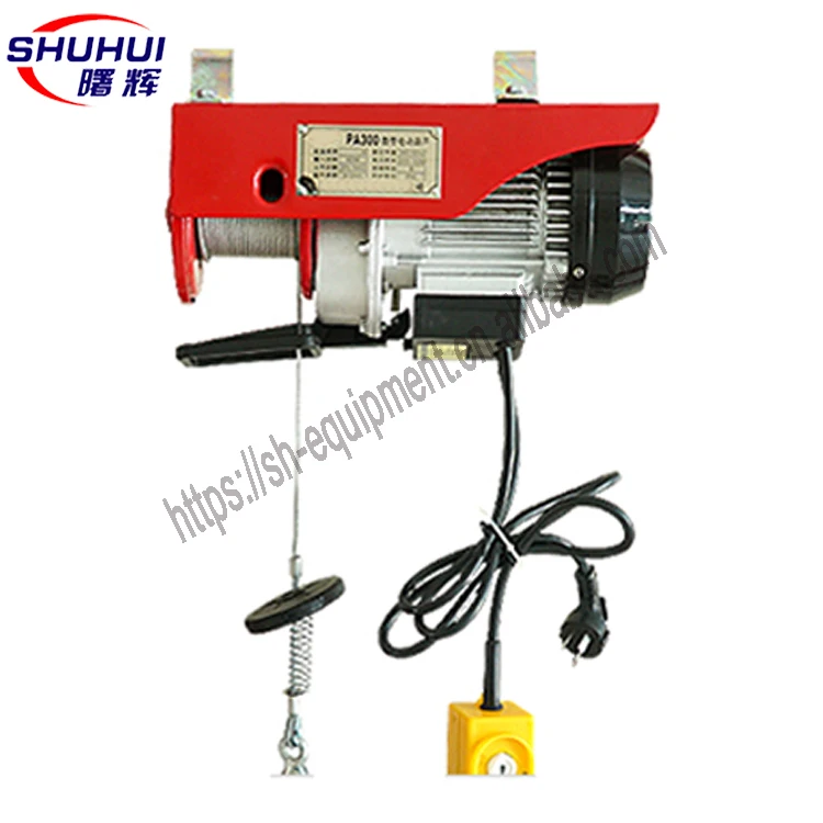 Pa 220v Portable Electric Wire Rope Hoist/cable Winch Lifting Buy