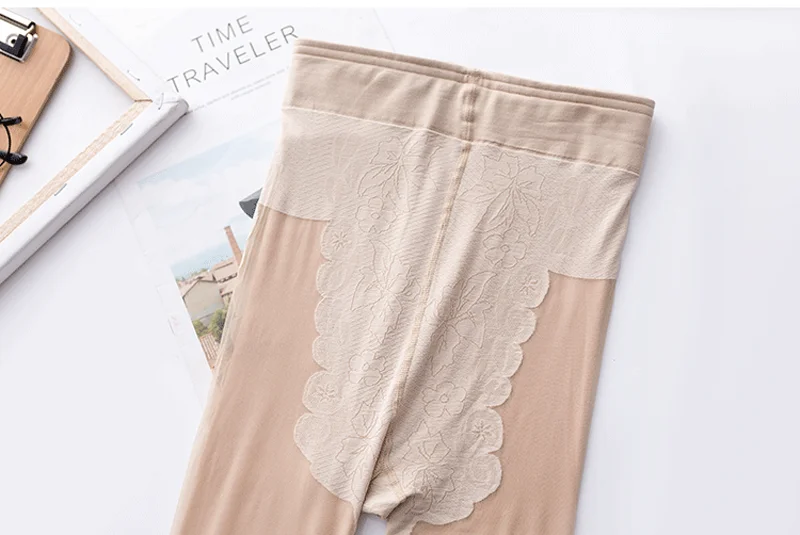 Оптовая продажа фабричные бесшовные двухслойные леггинсы для тела чулки утолщенные Непрозрачные Колготки зимние теплые