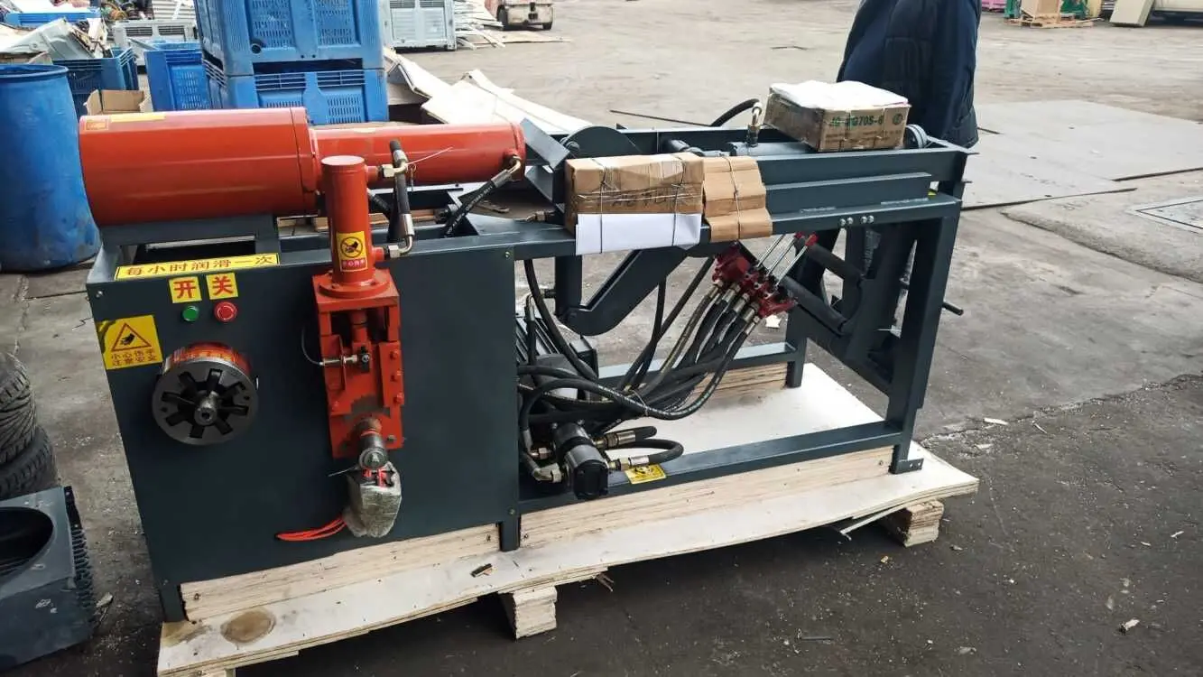 Electric Motor Wrecker Scrap Copper Motor Stator Recycling Scrapping