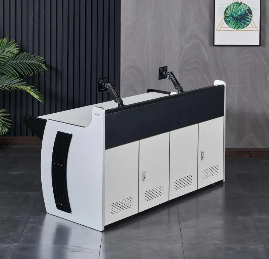 Control Room Console Command Center Control Table Equipment Desk Double Seat