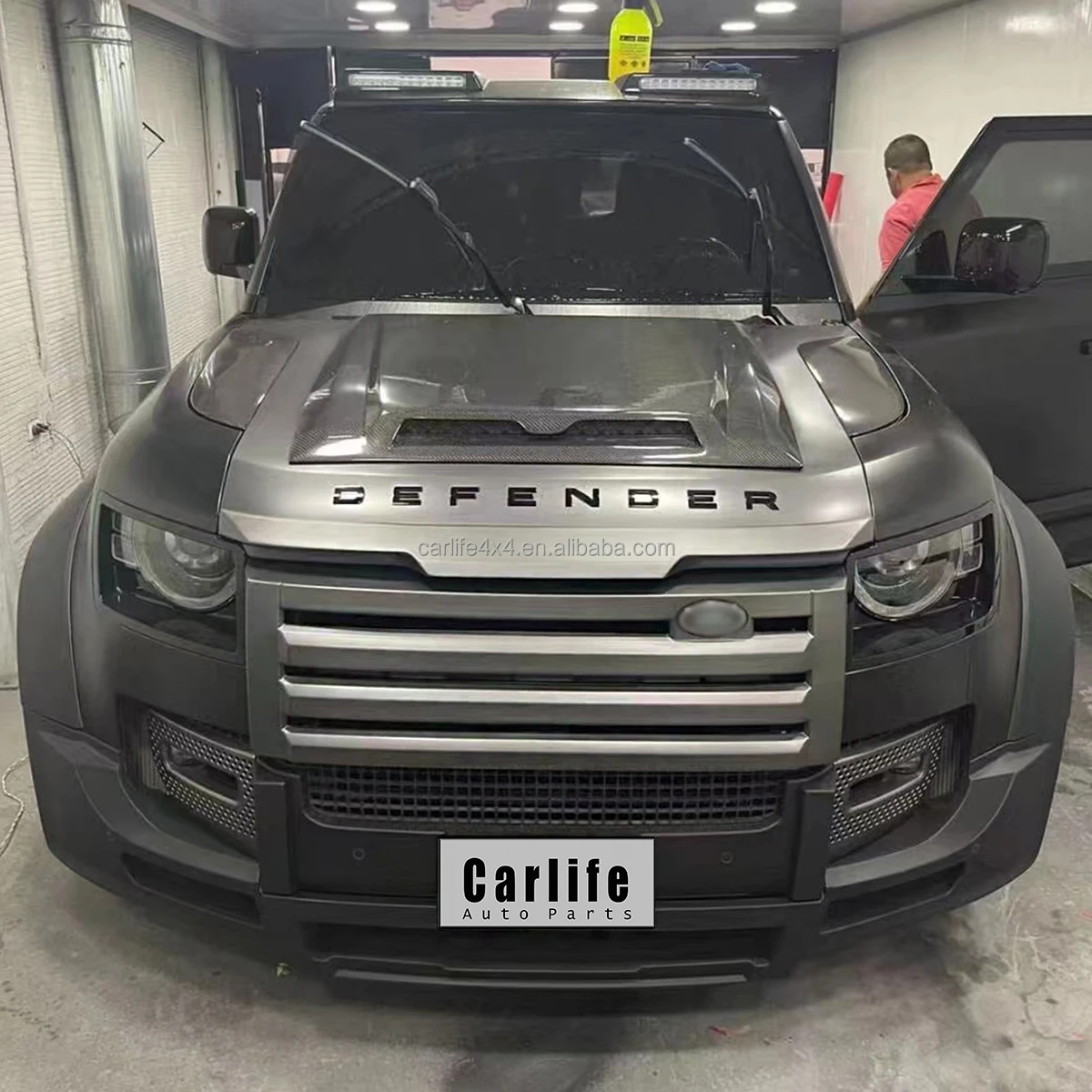 Car Bumpers Body Kits For Land Rover Defender 90/110 L663 20202022 Upgrade Lumma Wide Body Kit