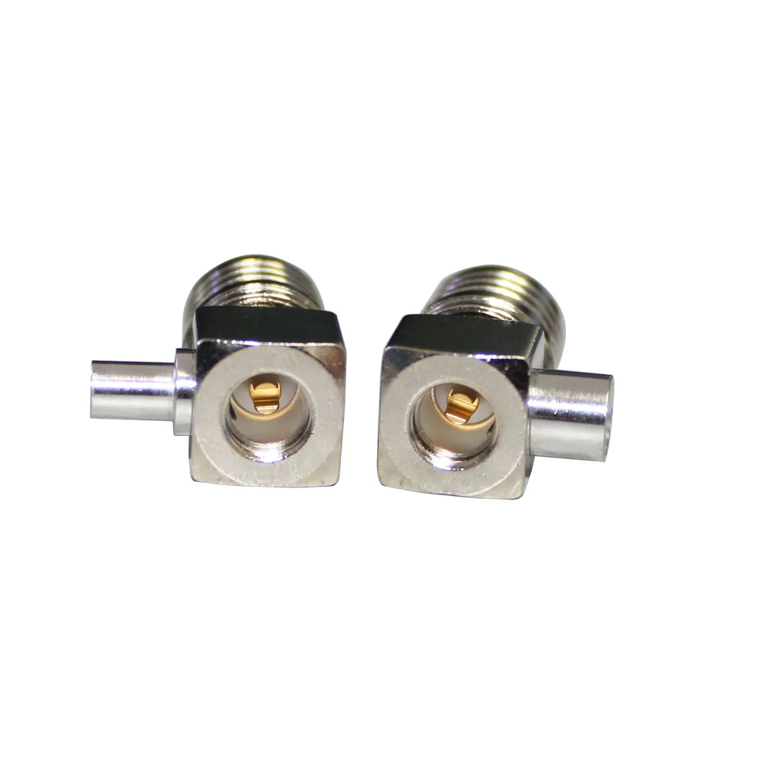 product factory direct sale qma jwb3 connector male angle qma rf connector for rg141 rg402 communication cables-2