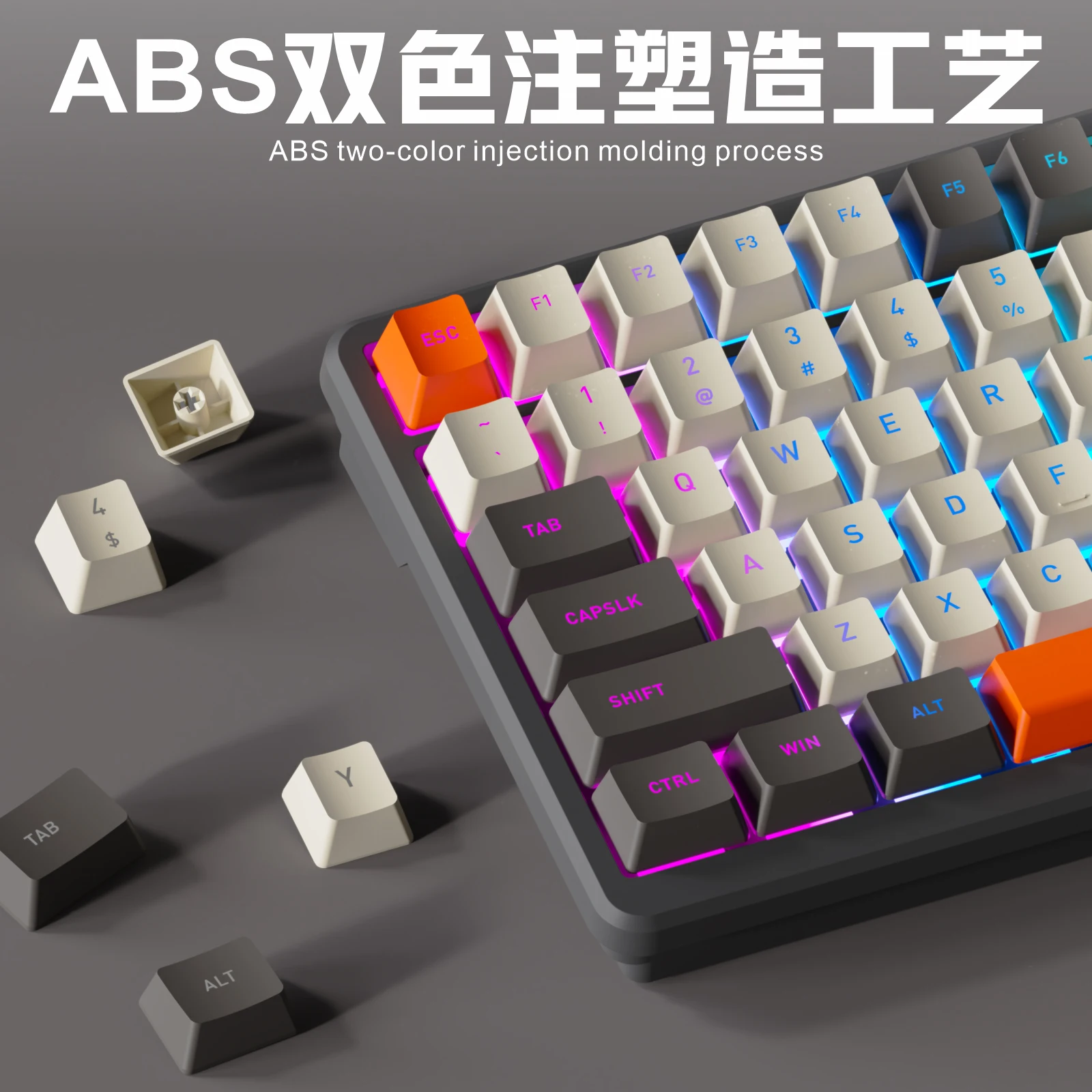 Wireless Mechanical Keyboard - Gaming & Multilingual