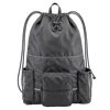 กระเป๋าเป้สะพายหลังแบบมีเชือกรูด Charcoal Sport