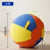 Bleu, orange, jaune, grande taille