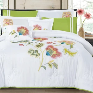 KOSMOS Bedding Microfiber Embroidery Wholesale Comforter Set