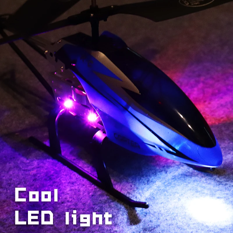 LONGXI Rc Helicopters Big Remote Control Helicopter Large Alloy Plane 3.5 CH Rc Airplanes Giant Scale Model Toys with Sensor