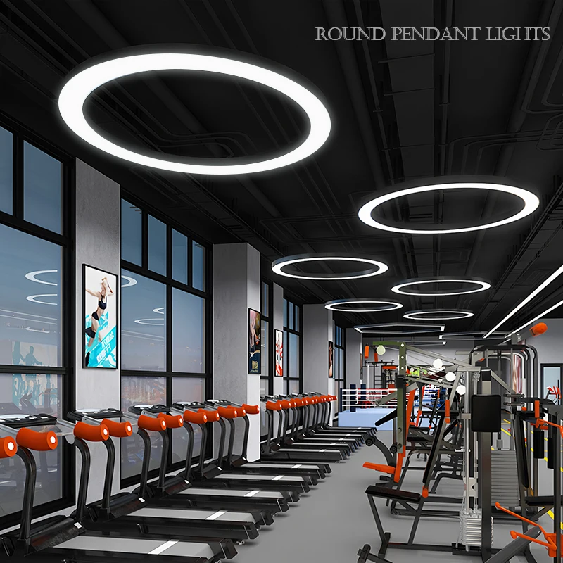LED ойыс дөңгелек люстра, темір рамалы, заманауи декорациялық үй мен офиске арналған, көзді қорғайтын жарықтандырғыш, 3 жылдық кепілдік берілетін лампа