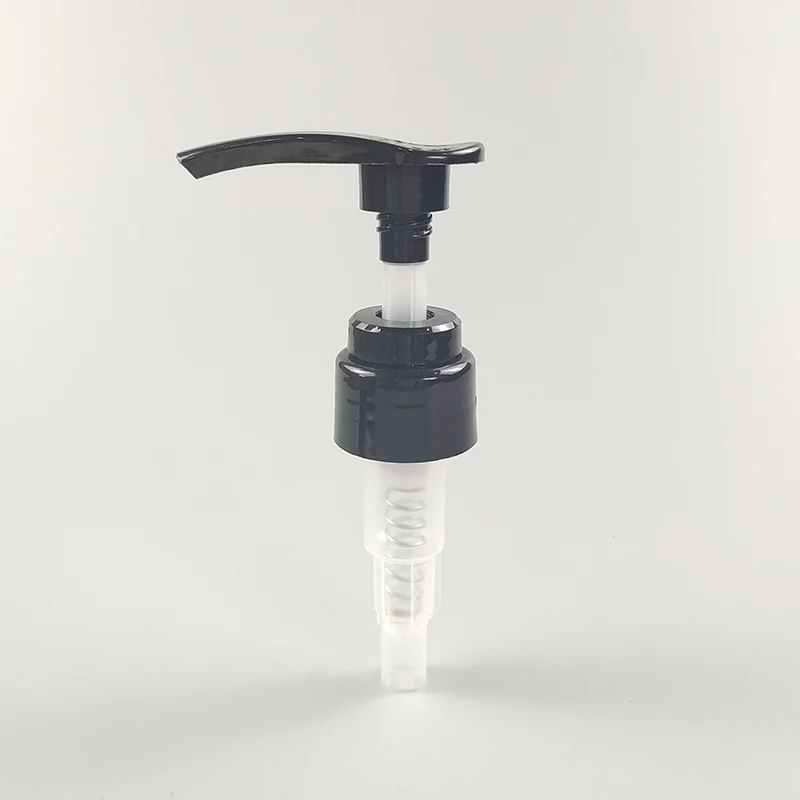 product best selling wholesale plastic 4cc lotion pump in black color with smooth closure soap dispenser-62