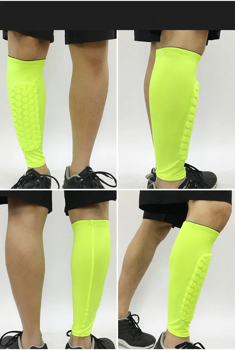 Custom Logo Shin Guard Anticollision Calf Brace Elastic