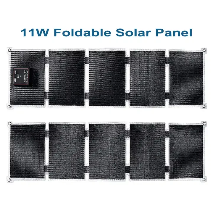 Small Size Monocrystalline Solar Panel Portable 10W Panel Solar 5V USB ETFE 12W 15W Foldable Solar Charger for Phone