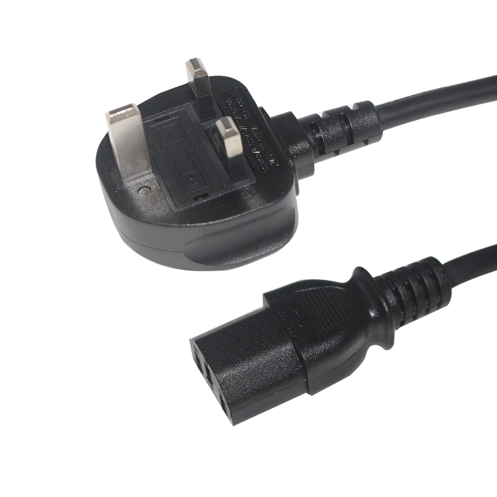 
BSI одобрение BS 1363 3g 1,5 мм разъем 1,5 м проводник для чайника C13 Pc компьютер 2 Ac Ce Ведущий 3-контактный кабель питания Великобритания 