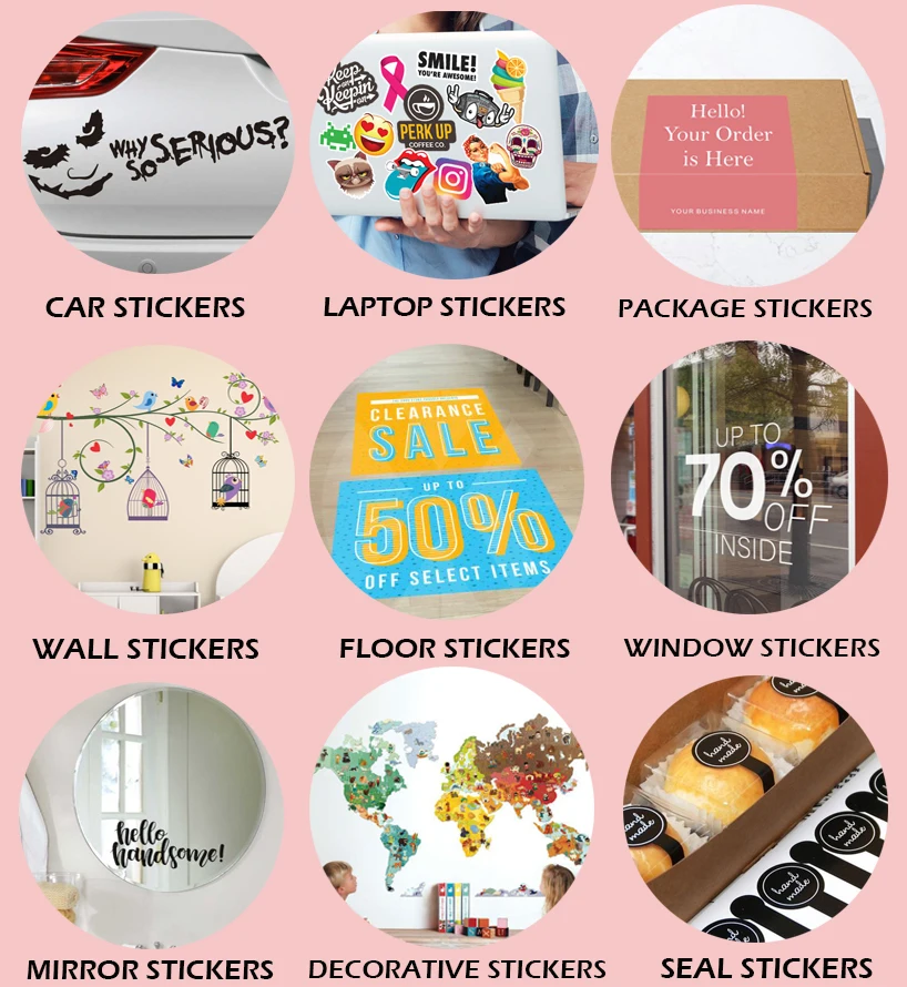 Make Your Own Thank You Sticker 500 Pcs Small Business Thank You