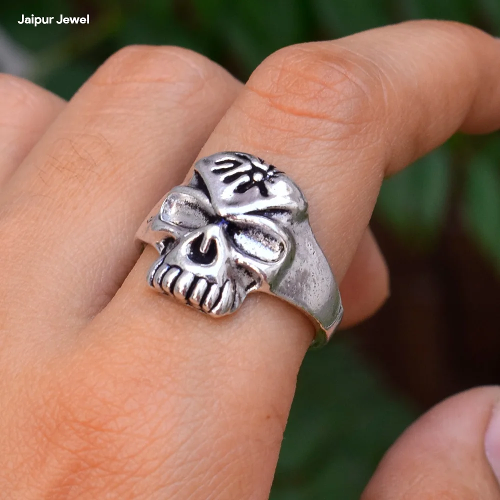 animal skull ring