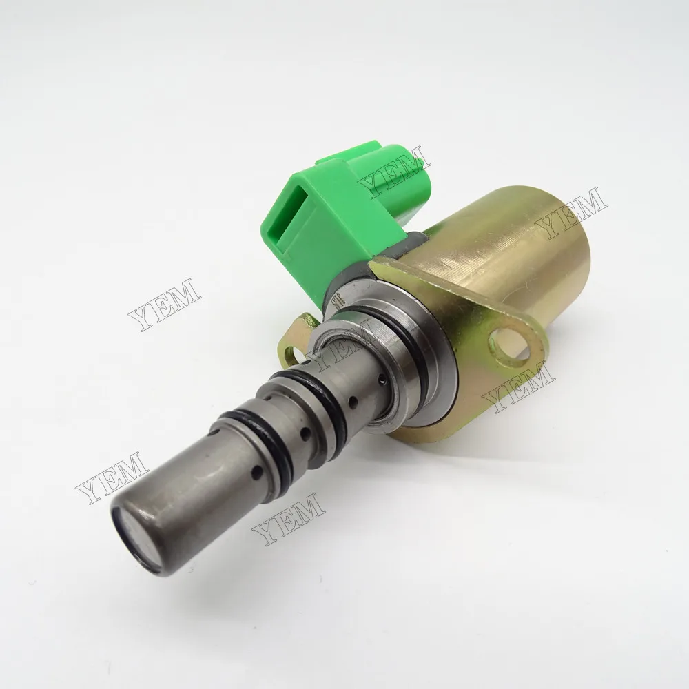 For Kobelco SK60SR Solenoid Valve Green Plug 4 Hole High Performance Engine Parts 2