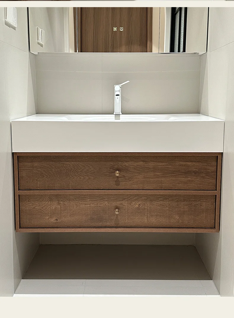 product wall mounted bathroom cabinet custom high quality durable vanity with ceramic sink combo bathroom cabinet-5