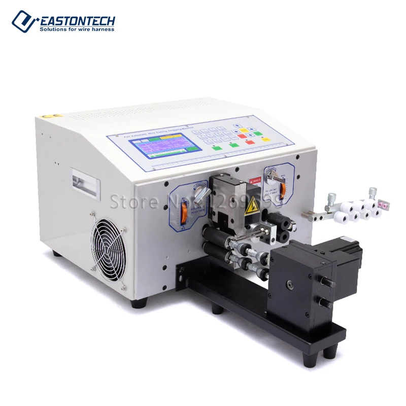 EW-07B  Double Line Wire Cutting Stripping Twisting Machine Automatic Wire Twisting Machine