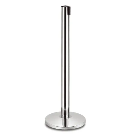 2 м стойки для очереди из нержавеющей стали выдвижной ремень Барьерный столб стойка контроля толпы ременной