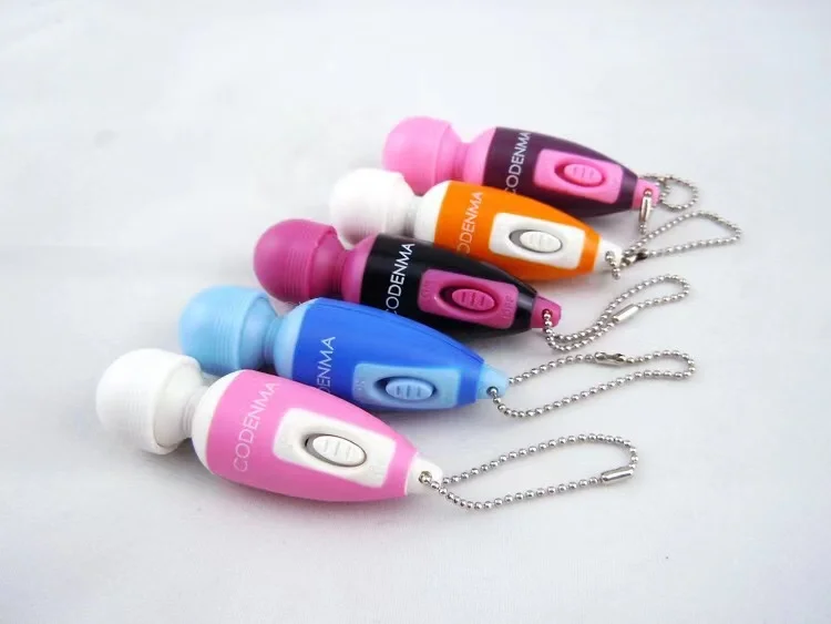 YPM Keychain Mini Wand AV MESSAGE Vibrator G-Spot Vibrating Egg Small Bullet Clitoris Stimulator Sex Toys for Woman