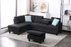 Gris anthracite + Lin + 3 places + Mousse