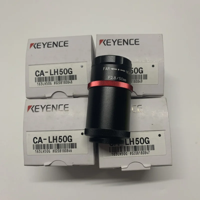 ☆未使用 Keyence レンズ CA-LHR5 短焦点距離5mm F1.8 超高解像度低歪み Cマウント - カメラ、光学機器