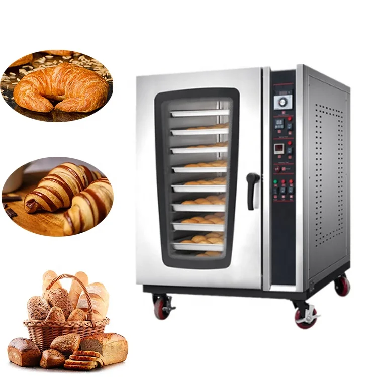 Commercial Rotary Oven For Bread Bakery Hot Air Baking Oven