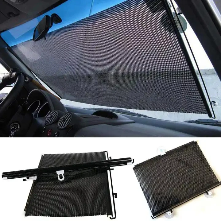 Auto Rolling Curtain Sun Shield Window Insulation Curtain Car Curtain Auto Telescopic Sun Shield