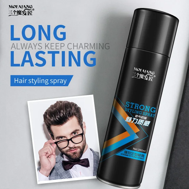 
Oem сильный удерживающий аэрозоль спрей для укладки волос с частной этикеткой 