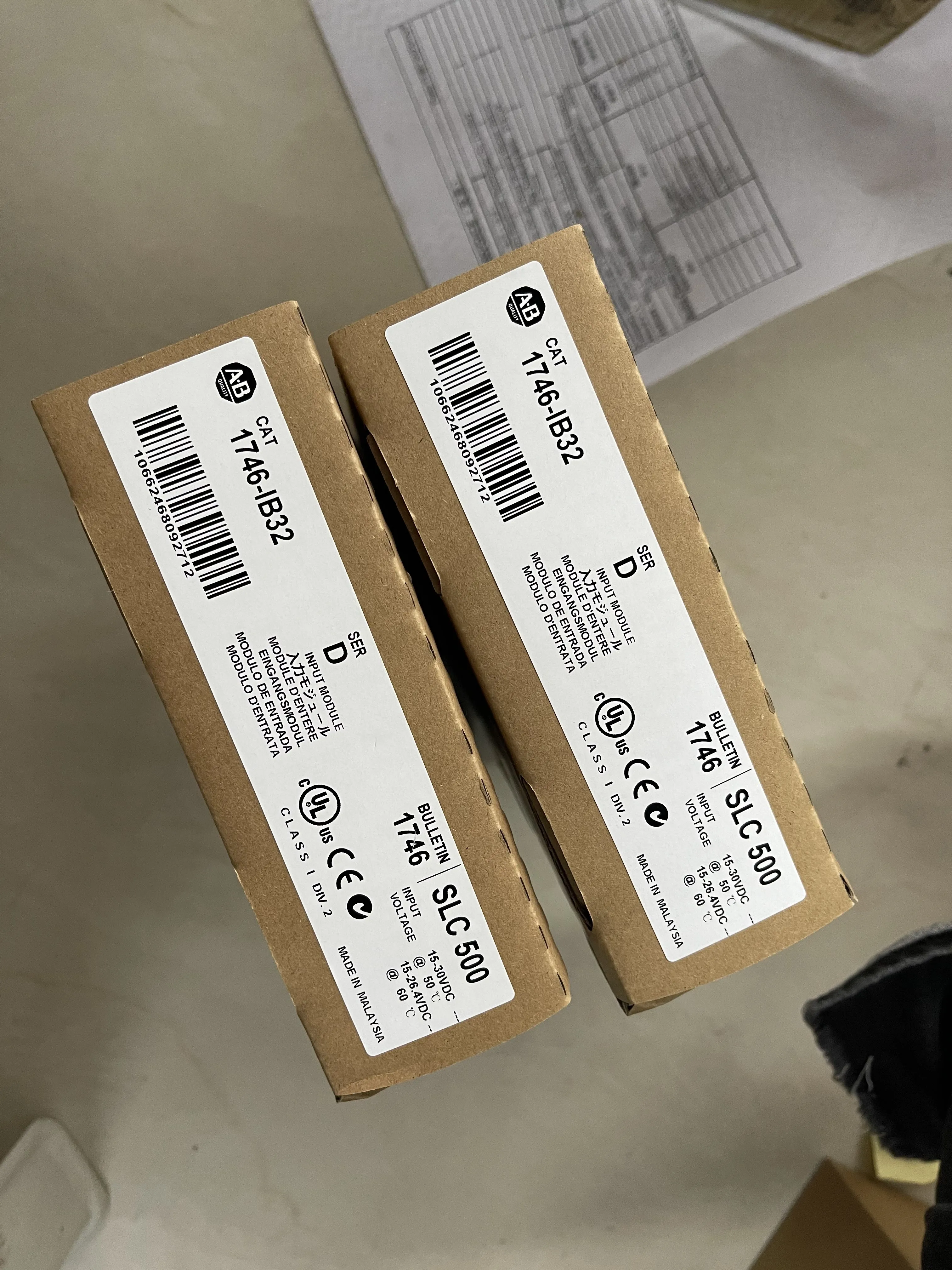 Allen-Bradley Input Module 1746-IB32